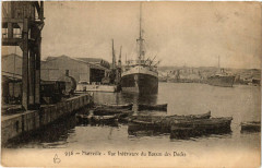 Marseille Vue interieure du Bassin des Docks à Marseille
