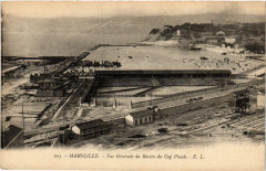 Marseille Vue générale du Bassin du Cap Pinede à Marseille