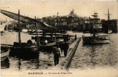 Marseille Un Coin du Vieux Port à Marseille
