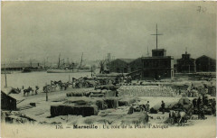 Marseille Un coin de la Place d'Afrique à Marseille