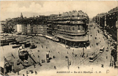 Marseille Rue de la Republique à Marseille