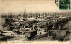 Marseille Quai de la Joliette à Marseille