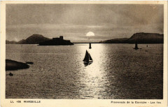 Marseille Promenade de la Corniche-Les Iles à Marseille