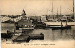 Marseille Les Docks des Messageries Maritimes à Marseille