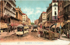 Marseille La Cannebiere à Marseille