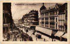 Marseille La Cannebiere à Marseille
