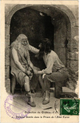 Collection du Chateau d'If.Edmond Dantes dans la Prison de l'Abbe