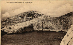 Calanque du Semena et Mont Rose