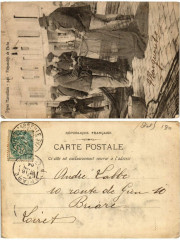 Types Marsellais 346 Preparatifs de Peche