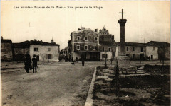 Les Stes-Maries-de-la-Mer Vue prise de la Plage