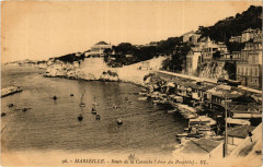 Marseille Route de la Corniche anse du Prophete à Marseille