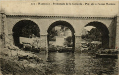 Marseille Promenade de la Corniche Pont de la Fausse Monnaie à Marseille