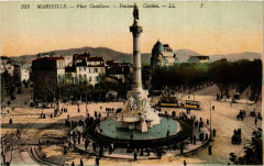 Marseille Place Castellane Fontaine Cantini à Marseille