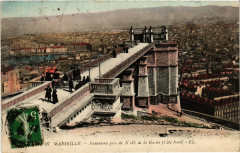 Marseille Panorama pris de N.D. de la Garde à Marseille