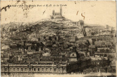 Marseille Le Vieux Port et N.D. de la Garde à Marseille