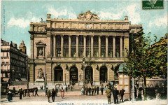 Marseille Le Palais de la Bourse à Marseille