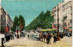 Marseille Le Cours Belsunce à Marseille