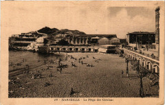 Marseille la Plage des Catalans à Marseille
