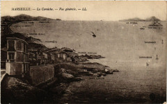 Marseille La Corniche vue générale à Marseille