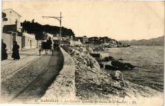 Marseille La Corniche Quartier du Vallon de la Baudille à Marseille