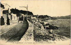 Marseille La Corniche Quartier du Vallon de la Baudille à Marseille