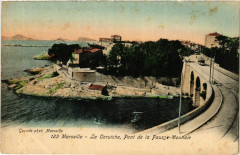 Marseille La Corniche Pont de la Fausse Monnaie à Marseille