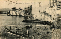 Marseille La Corniche Les Bains de Mer à Marseille