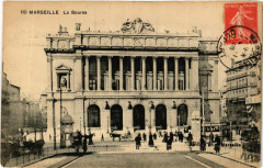 Marseille la Bourse à Marseille
