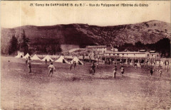 Camp De Carpiagne Vue du Polygone et Entree du Camp