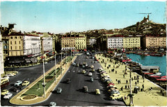 Marseille Quai des Belges et le Nouveau Jardin à Marseille