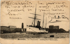 Marseille Le Polynesien-Messageries Maritimes à Marseille