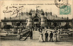 Marseille Expo Coloniale-Le Grand Palais de l'Indo Chine à Marseille