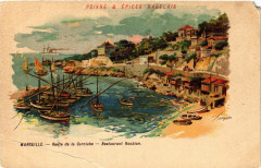 Marseille Route de la Corniche-Restaurant Roubion à Marseille