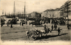 Marseille Le Quai du Vieux Port à Marseille