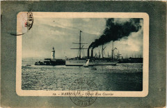 Marseille Depart d'un Courrier à Marseille