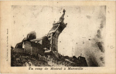 Un coup de mistral a Marseille à Marseille