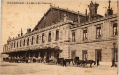 Marseille La Gare St-Charles à Marseille
