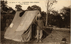 Marseille l'Armee des Indes Type Hindou à Marseille