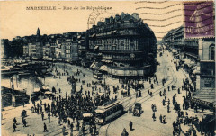 Marseille - Rue de la Republique à Marseille