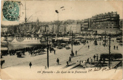 Marseille - Le Quai de la Fraternite à Marseille