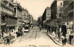 Marseille - La Cannebiere à Marseille