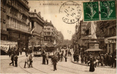 Marseille - La Cannabiere à Marseille