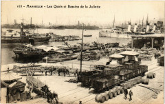 Marseille - Les Quais et Bassins de la Joliette à Marseille