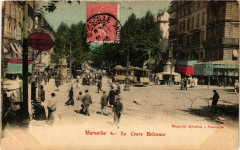 Marseille - Le Cours Belzunce à Marseille