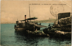 Marseille - Le Chateau d'if Arrivee du St-Mandrier à Marseille