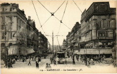 Marseille - La Cannebiere à Marseille