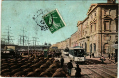 MARSEILLE, le quai du Port à Marseille