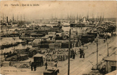 Marseille - Quai de la Joliette à Marseille