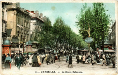 Marseille - Le Cours Belzunce à Marseille