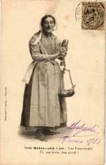 Type Marseillais - Une Poissonniere